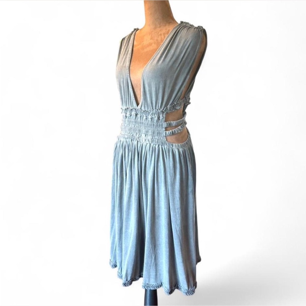 POL boho fairy festival dress with cutouts